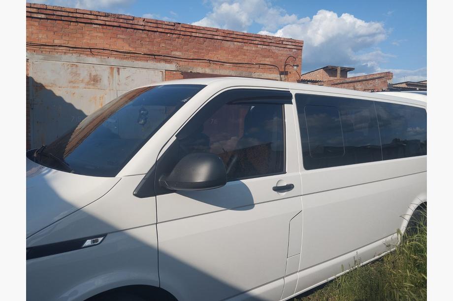 Volkswagen T6 2015–2024 Vindafvisere til vinduer (2 stk., Sunplex Sport) Foto 9