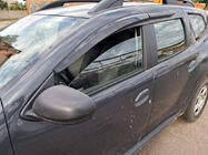 Dacia Duster 2008–2018 Vindafvisere til vinduer (4 stk., Sunplex Sport) foto 1