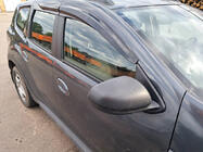 Dacia Duster 2008–2018 Vindafvisere til vinduer (4 stk., Sunplex Sport) foto 3