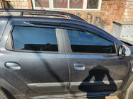 Dacia Duster 2018–2024 Vindafvisere til vinduer (4 stk., Sunplex Sport) foto 5