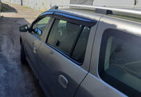 Renault Logan MCV 2013–2022 Vindafvisere til vinduer (4 stk., Sunplex Sport) foto 2