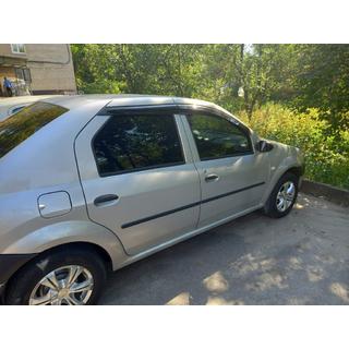 Vindafvisere til vinduer (4 stk., Sunplex Sport) Dacia Logan I 2005–2008 foto 4