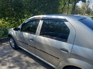 Dacia Logan I 2008–2012 Vindafvisere til vinduer (4 stk., Sunplex Sport) foto 5