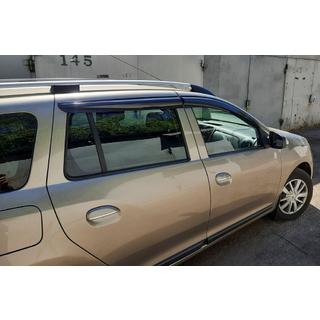 Vindafvisere til vinduer (4 stk., Sunplex Sport) Dacia Logan MCV 2013–2020 foto 4