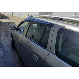 Vindafvisere til vinduer (4 stk., Sunplex Sport) Dacia Logan MCV 2013–2020 foto 2