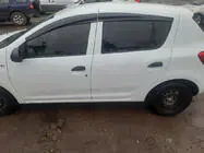 Dacia Sandero 2013–2020 Vindafvisere til vinduer (4 stk., Sunplex Sport) foto 2