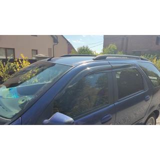 Vindafvisere til vinduer (4 stk., Sunplex Sport) Fiat Palio 1996–2011 foto 2