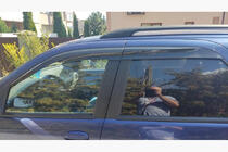 Fiat Siena 1996–2016 Vindafvisere til vinduer (4 stk., Sunplex Sport) foto 1
