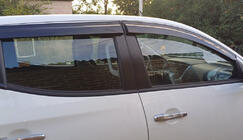 Mitsubishi L200 2015–2024 Vindafvisere til vinduer (4 stk., Sunplex Sport) foto 7