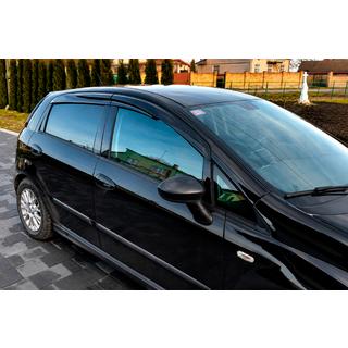 Vindafvisere til vinduer (4 stk., Sunplex Sport) Fiat Punto Grande/EVO 2006–2018 foto 3
