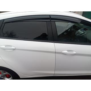 Vindafvisere til vinduer (4 stk., Sunplex Sport) Ford Fiesta 2008–2017 foto 3