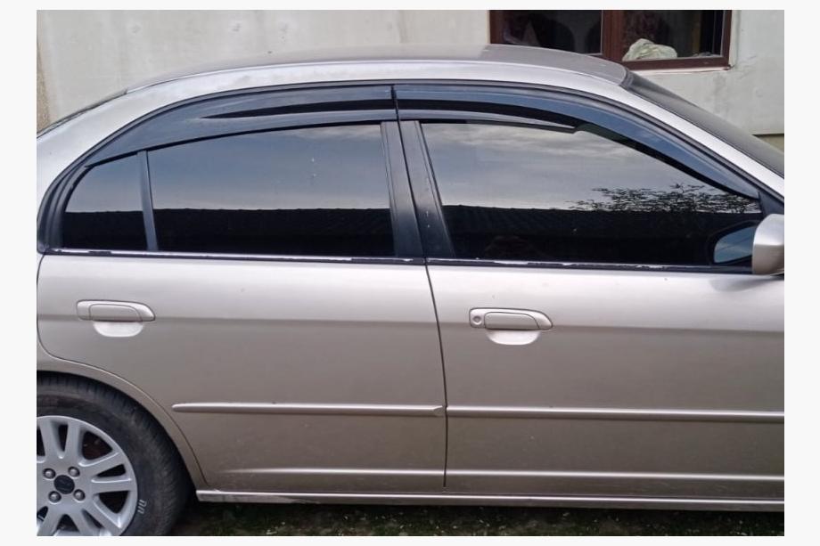 Honda Civic Sedan VII 2001–2006 Vindafvisere til vinduer (4 stk., Sunplex Sport) Image