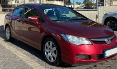 Honda Civic Sedan VIII 2006–2011 Vindafvisere til vinduer (4 stk., Sunplex Sport) foto 4