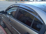 Hyundai Accent 2006–2010 Vindafvisere til vinduer (4 stk., Sunplex Sport) foto 6