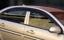 Hyundai Accent 2006–2010 Vindafvisere til vinduer (4 stk., Sunplex Sport) foto 1