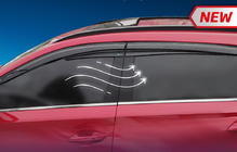Hyundai Bayon 2021– Vindafvisere til vinduer (4 stk., Sunplex Sport) foto 1