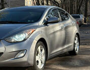 Hyundai Elantra (MD/UD) 2011–2015 Vindafvisere til vinduer (4 stk., Sunplex Sport) foto 1