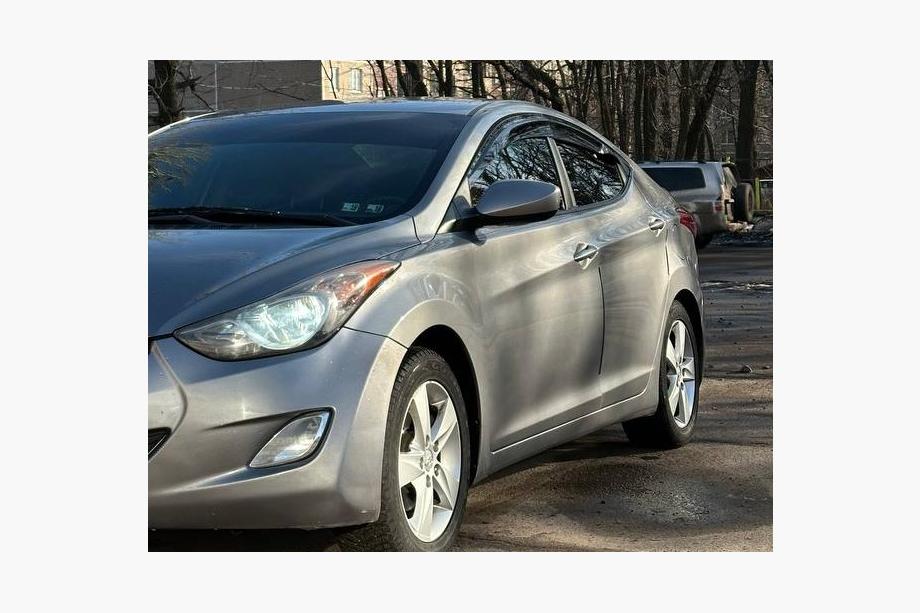 Hyundai Elantra (MD/UD) 2011–2015 Vindafvisere til vinduer (4 stk., Sunplex Sport) Image