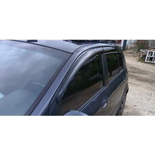 Vindafvisere til vinduer (4 stk., Sunplex Sport) Hyundai Getz 2002– foto 3