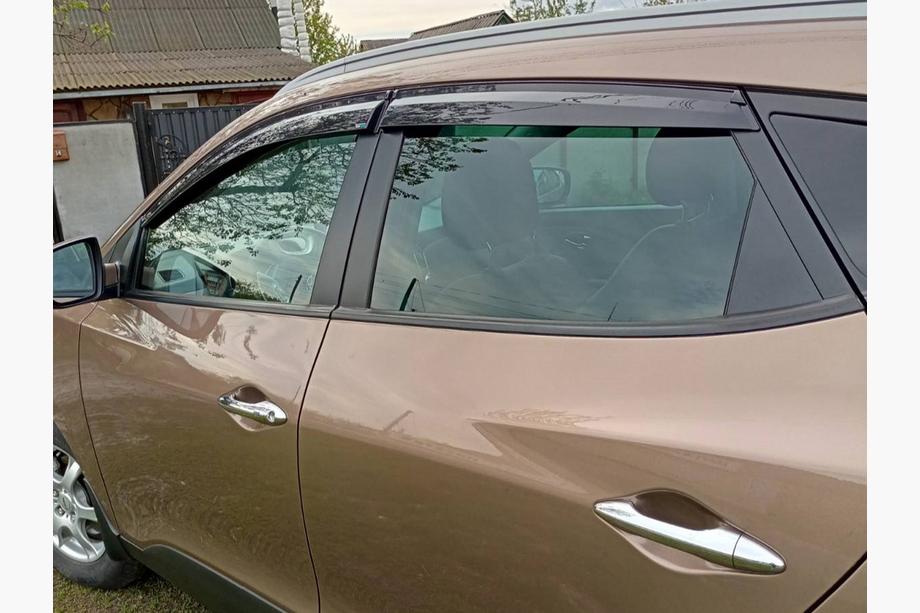 Hyundai IX-35 2010–2015 Vindafvisere til vinduer (4 stk., Sunplex Sport) Foto 2