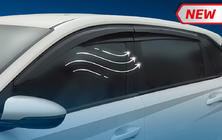 Hyundai I-20 2020– Vindafvisere til vinduer (4 stk., Sunplex Sport) foto 1