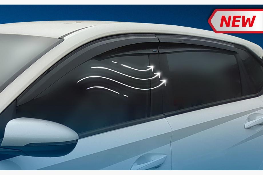 Hyundai I-20 2020– Vindafvisere til vinduer (4 stk., Sunplex Sport) Image
