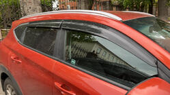 Hyundai Tucson TL 2016–2021 Vindafvisere til vinduer (4 stk., Sunplex Sport) foto 2
