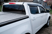 Isuzu D-Max 2019– Vindafvisere til vinduer (4 stk., Sunplex Sport) foto 5