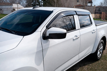 Isuzu D-Max 2019– Vindafvisere til vinduer (4 stk., Sunplex Sport) foto 2