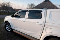 Isuzu D-Max 2019– Vindafvisere til vinduer (4 stk., Sunplex Sport) foto 7