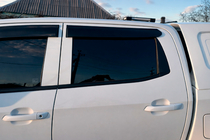 Isuzu D-Max 2019– Vindafvisere til vinduer (4 stk., Sunplex Sport) foto 9