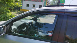 Kia Sorento I BL 2002–2009 Vindafvisere til vinduer (4 stk., Sunplex Sport) foto 5
