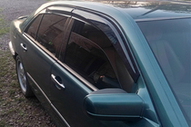 Mercedes E-class W210 1995–2002 Vindafvisere SD (4 stk., Sunplex Sport) foto 4