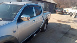 Mitsubishi L200 2006–2015 Vindafvisere til vinduer (4 stk., Sunplex Sport) foto 7