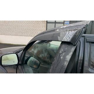 Vindafvisere til vinduer (4 stk., Sunplex Sport) Nissan Navara 2006–2015 foto 4
