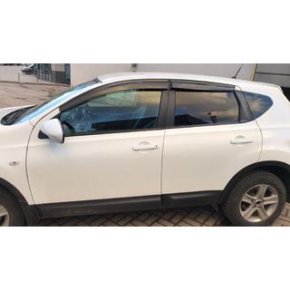 Vindafvisere til vinduer (4 stk., Sunplex Sport) Nissan Qashqai 2007–2010 foto 1