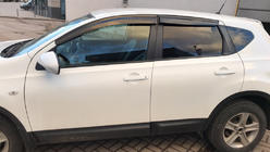 Nissan Qashqai 2010–2014 Vindafvisere til vinduer (4 stk., Sunplex Sport) foto 1