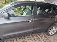 Nissan Qashqai 2014–2021 Vindafvisere til vinduer (4 stk., Sunplex Sport) foto 1
