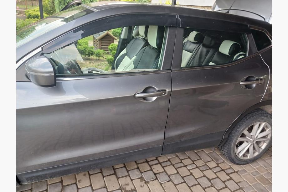 Nissan Qashqai 2014–2021 Vindafvisere til vinduer (4 stk., Sunplex Sport) Image