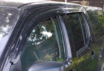 Nissan NP300 1999–2015 Vindafvisere til vinduer (4 stk., Sunplex Sport) foto 1