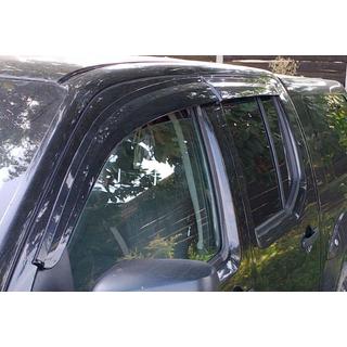 Vindafvisere til vinduer (4 stk., Sunplex Sport) Nissan NP300 1999–2015 foto 1