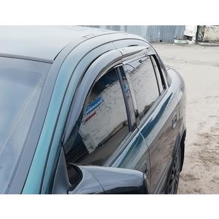 Vindafvisere SD/HB (4 stk., Sunplex Sport) Opel Astra G Classic 1998–2012 foto 2