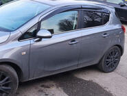 Opel Corsa E 2015–2019 Vindafvisere til vinduer (4 stk., Sunplex Sport) foto 1