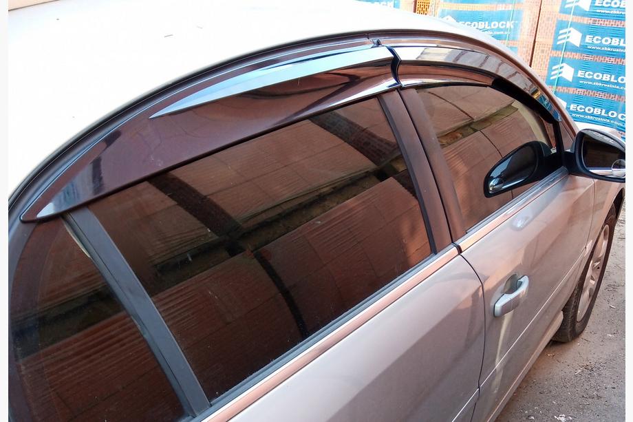 Opel Vectra C 2002–2008 Vindafvisere SD (4 stk., Sunplex Sport) Foto 10