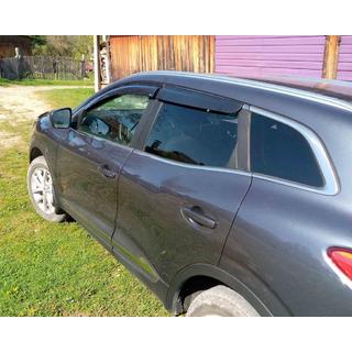 Vindafvisere til vinduer (4 stk., Sunplex Sport) Renault Kadjar 2015–2022 foto 3