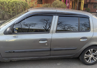 Renault Symbol 1999–2008 Vindafvisere til vinduer (4 stk., Sunplex Sport) foto 4