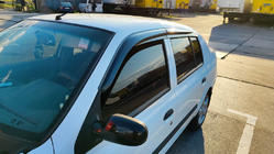 Renault Symbol 1999–2008 Vindafvisere til vinduer (4 stk., Sunplex Sport) foto 3