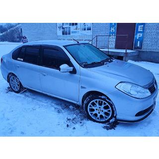 Vindafvisere til vinduer (4 stk., Sunplex Sport) Renault Symbol 2008–2013 foto 3