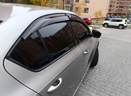 Skoda Octavia III A7 2013–2019 Vindafvisere LiftBack (4 stk., Sunplex Sport) foto 4