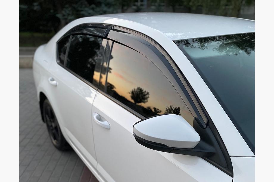 Skoda Octavia III A7 2013–2019 Vindafvisere LiftBack (4 stk., Sunplex Sport) Image